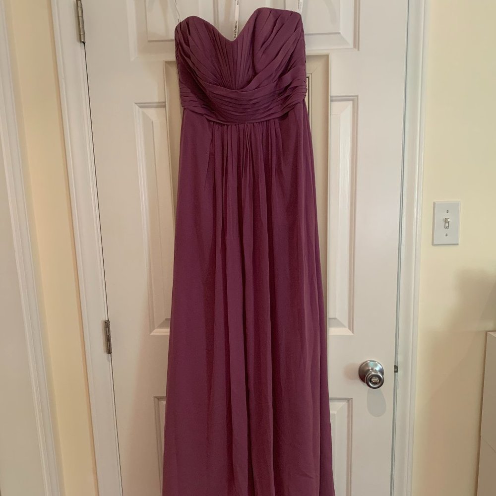 Lilac David's Bridal Gown